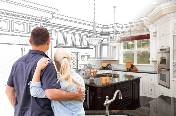 Professional Countertop Replacement technician working in Lewisville, WA